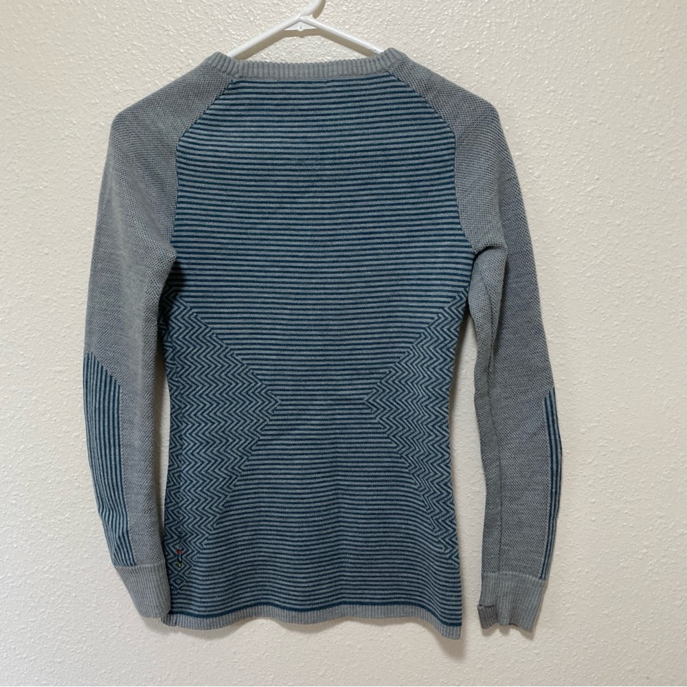 Smartwool Sweater Pullover Men’s Dacono Ski Active wear Striped Size S Winter - Picture 2 of 16